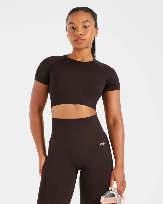 Empower sömlös crop top