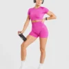 Empower sömlös crop top