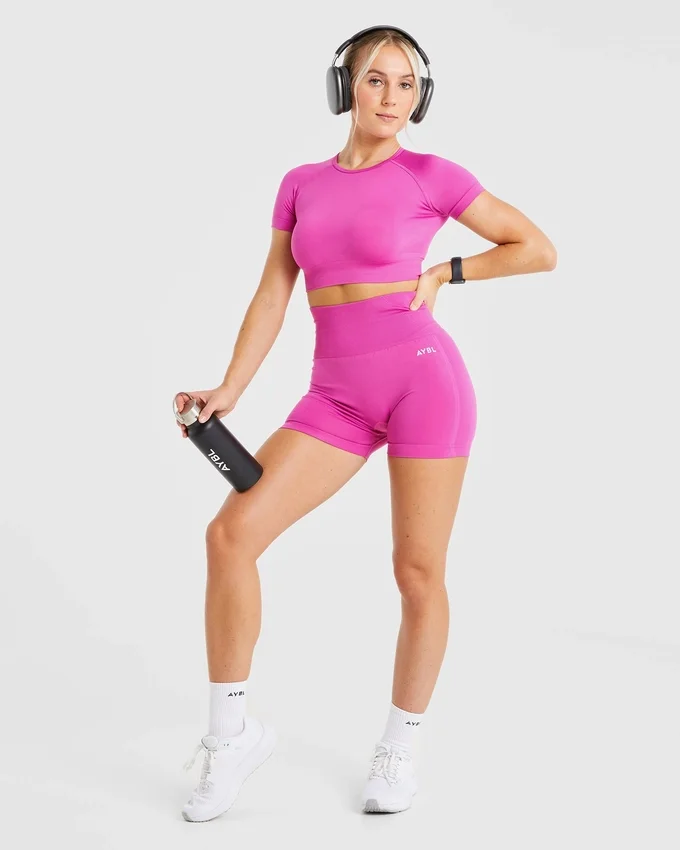 Empower sömlös crop top