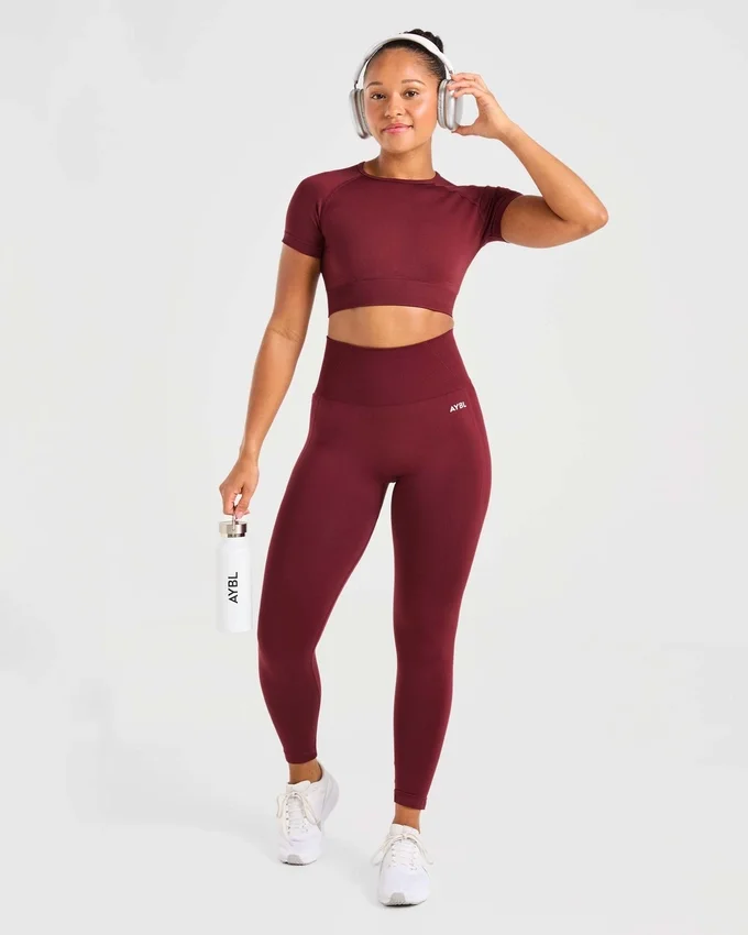 Empower sömlös crop top