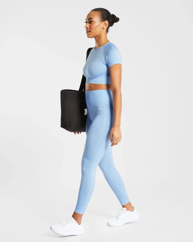 Empower sömlös crop top
