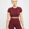 Empower sömlös crop top