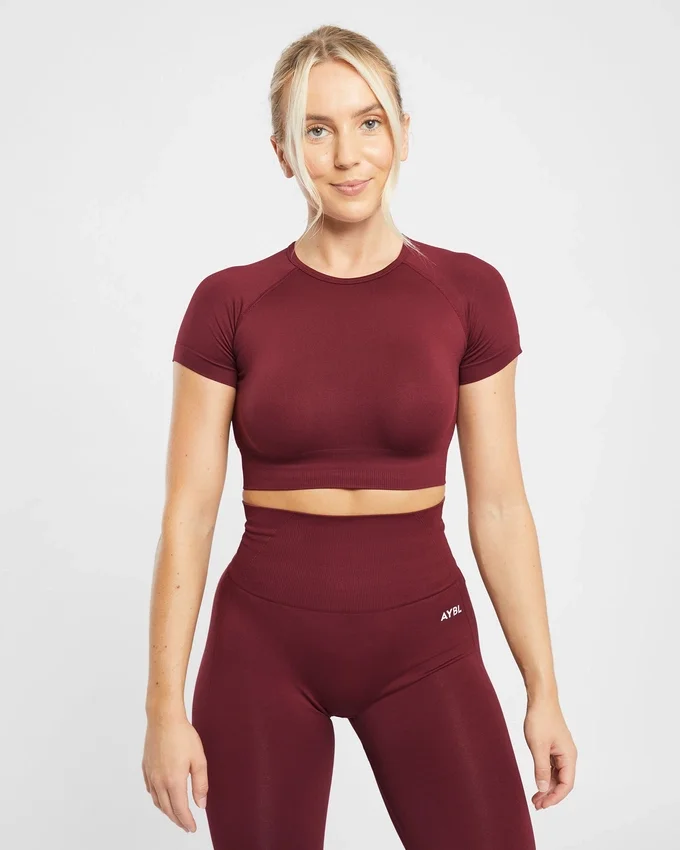 Empower sömlös crop top