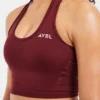Empower sömlös halterneck-crop-top