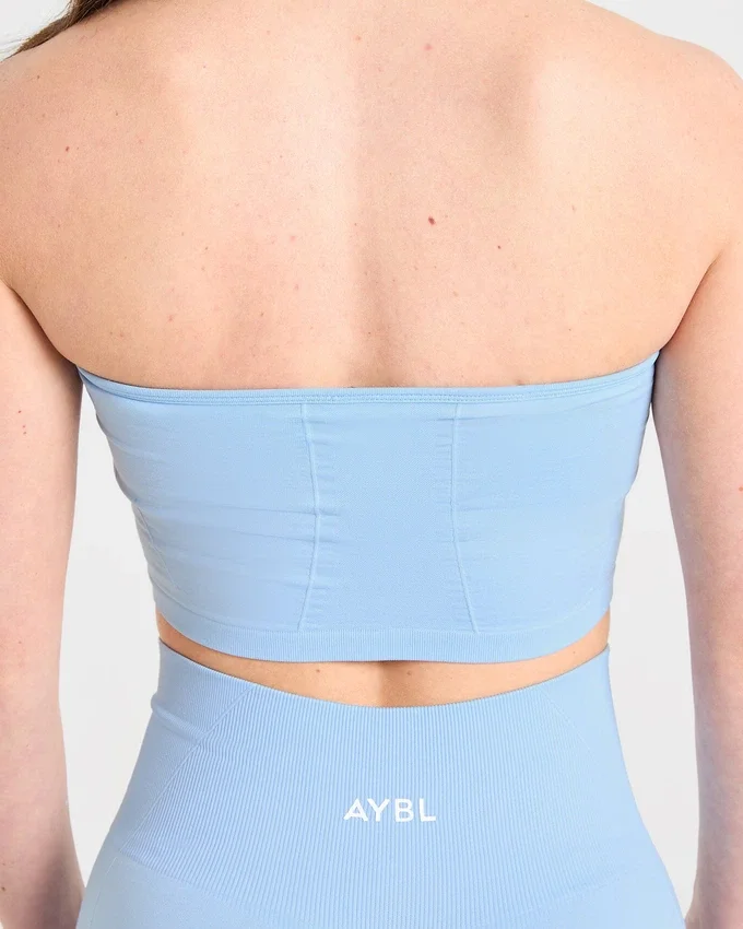 Empower sömlös halterneck-crop-top