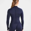 Empower sömlös jacka med hel dragkedja
