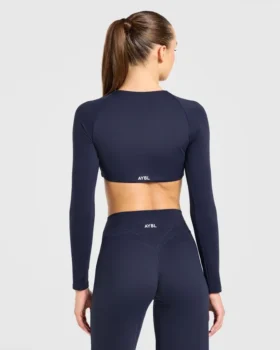 Engage långärmad crop-top