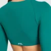 Engage långärmad crop-top