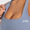 Enhance sömlös halterneck-top