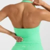 Enhance sömlös halterneck-top