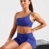 Enhance sömlös sport-BH med en axel