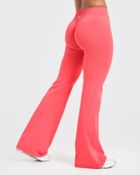 Enhance sömlösa leggings med utsvängda ben