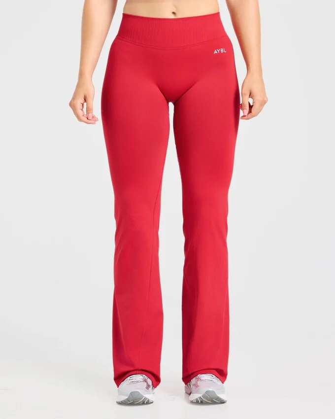 Enhance sömlösa leggings med utsvängda ben