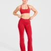 Enhance sömlösa leggings med utsvängda ben