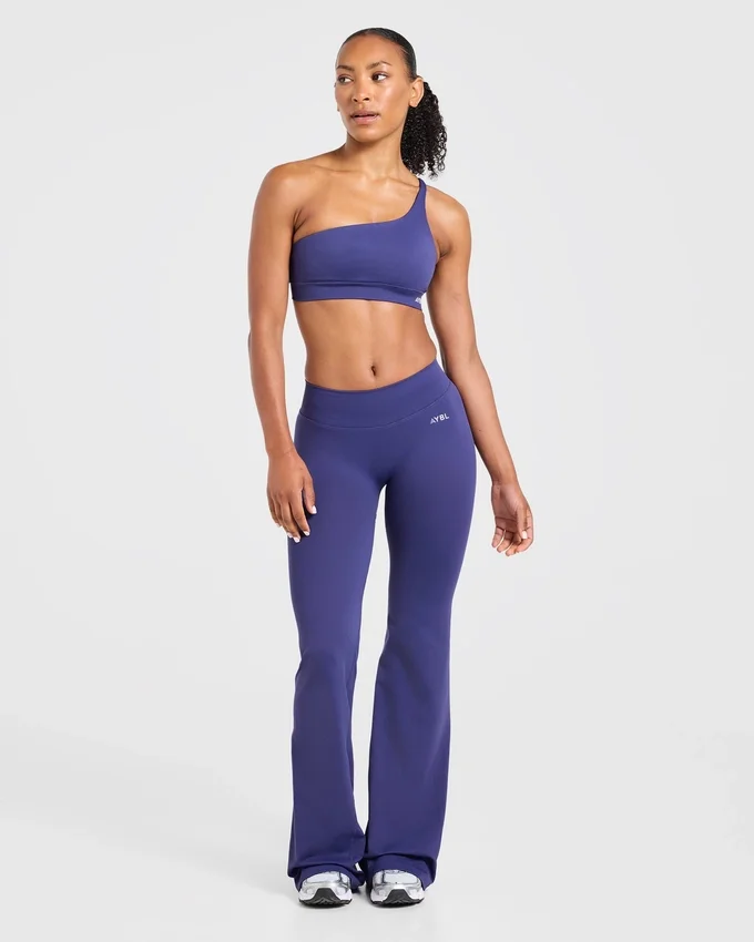 Enhance sömlösa leggings med utsvängda ben