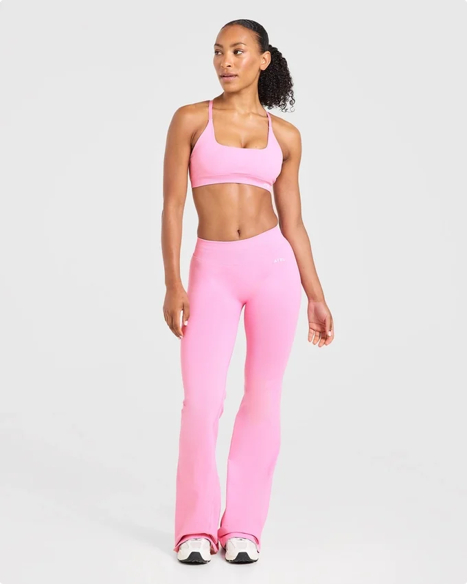 Enhance sömlösa leggings med utsvängda ben