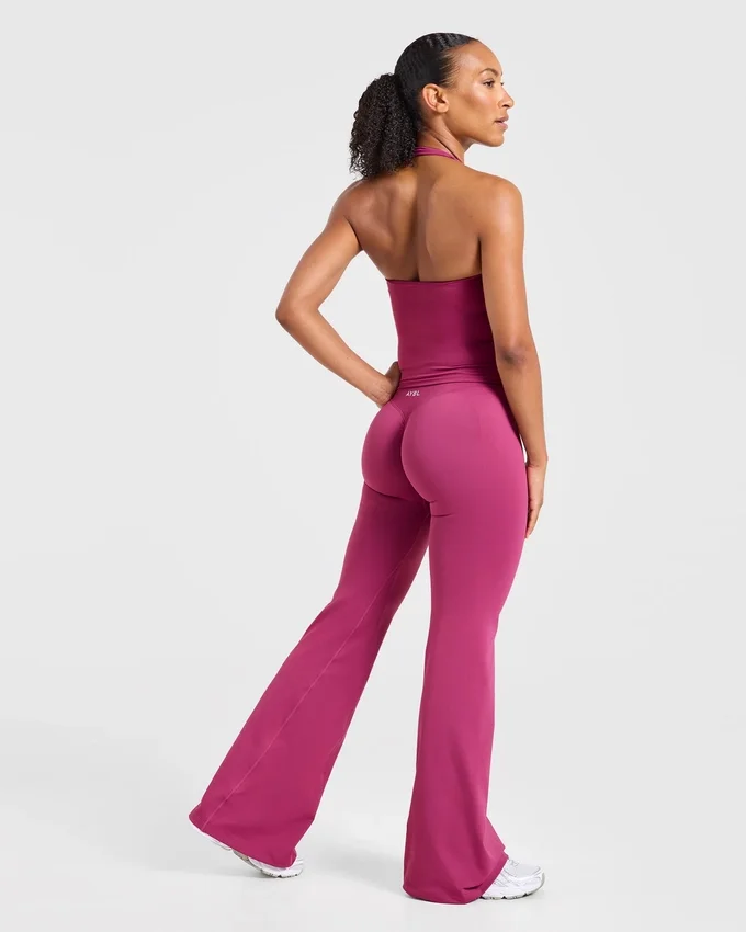Enhance sömlösa leggings med utsvängda ben