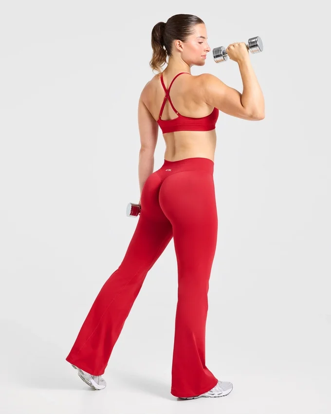 Enhance sömlösa leggings med utsvängda ben