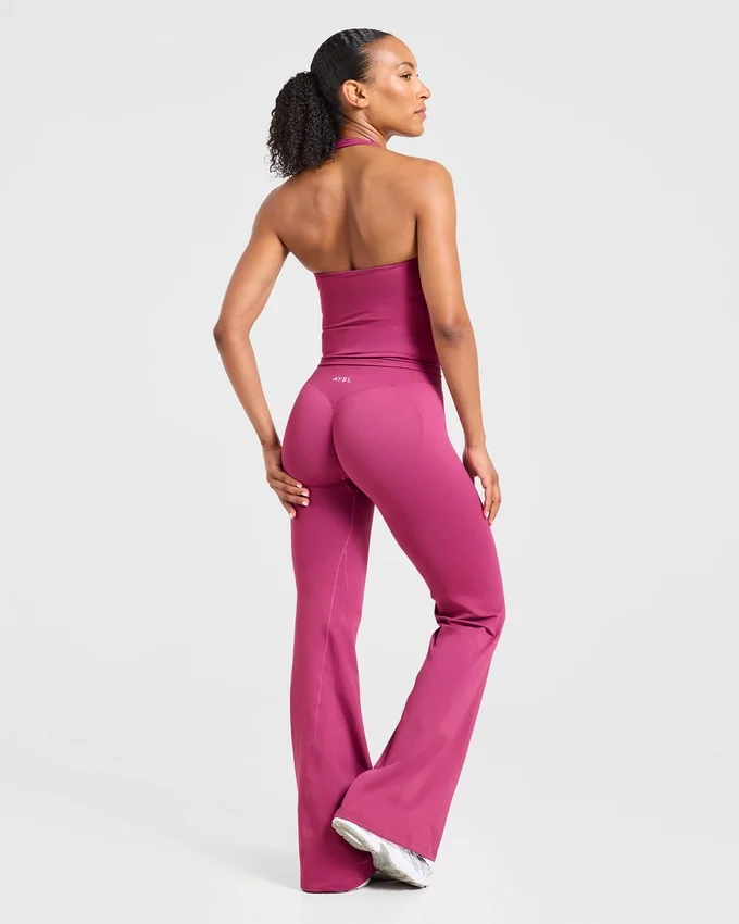 Enhance sömlösa leggings med utsvängda ben
