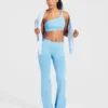 Enhance sömlösa leggings med utsvängda ben