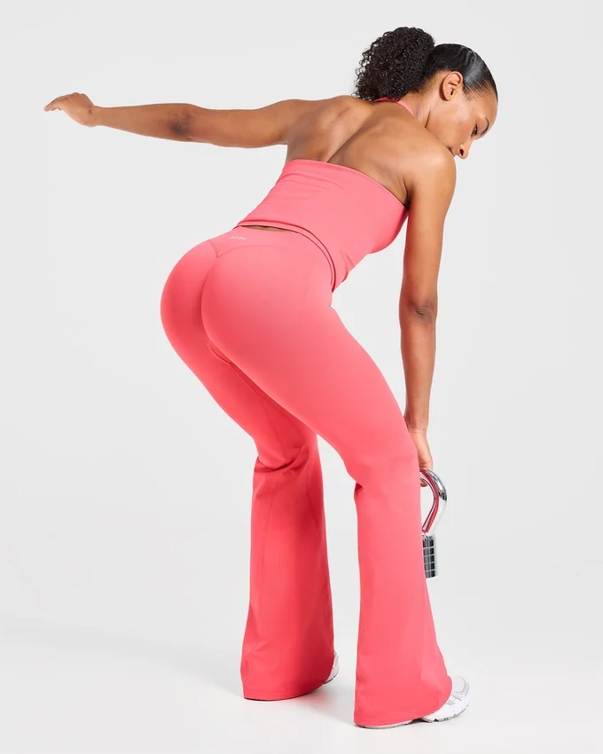 Enhance sömlösa leggings med utsvängda ben