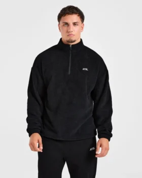 Essential fleecetröja med 1/4-dragkedja