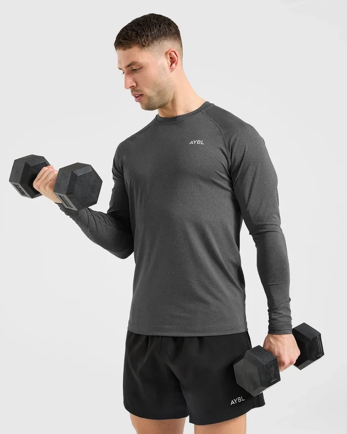 Essential långärmad T-shirt