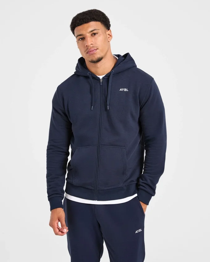 Essential – lätt hoodie med dragkedja