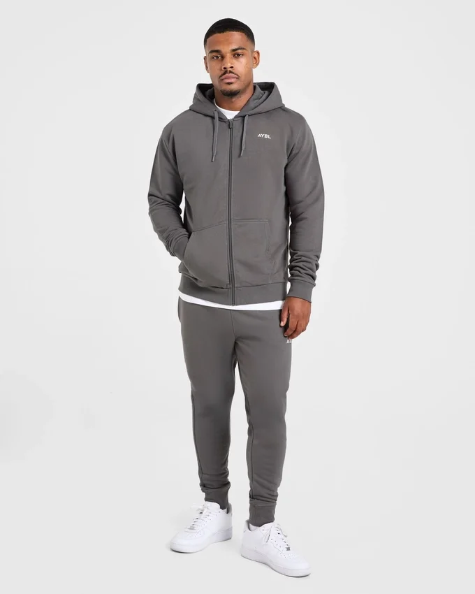 Essential – lätt hoodie med dragkedja