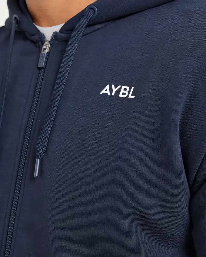 Essential – lätt hoodie med dragkedja
