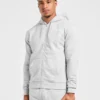Essential – lätt hoodie med dragkedja