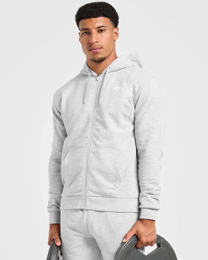 Essential – lätt hoodie med dragkedja