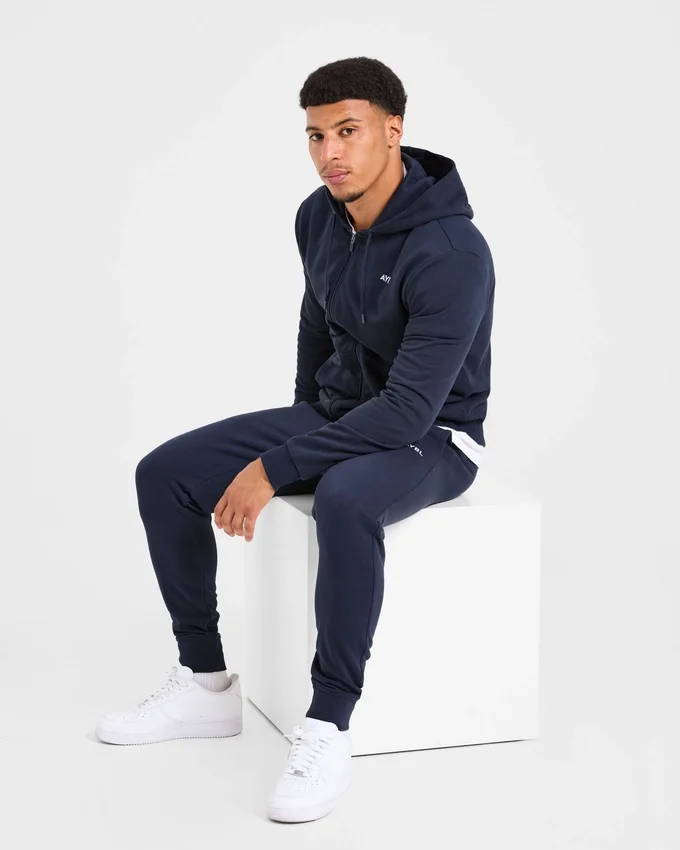 Essential – lätt hoodie med dragkedja