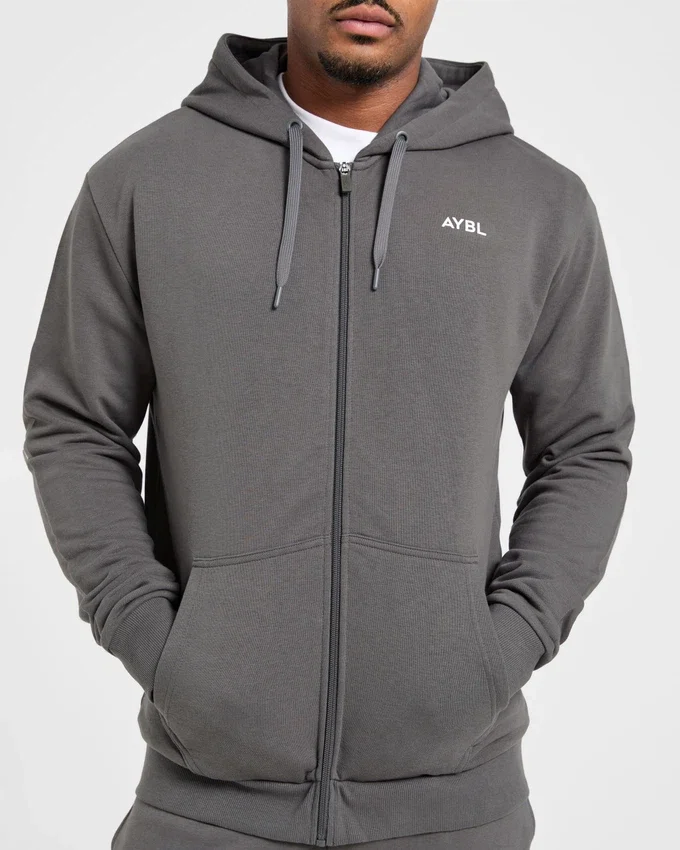 Essential – lätt hoodie med dragkedja