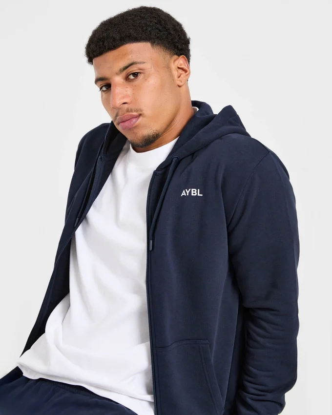Essential – lätt hoodie med dragkedja