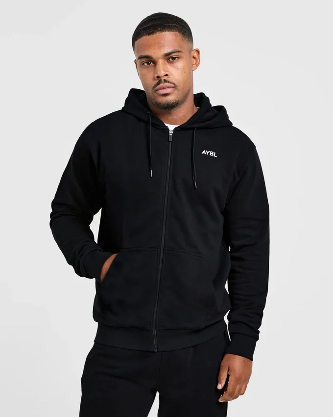 Essential – lätt hoodie med dragkedja