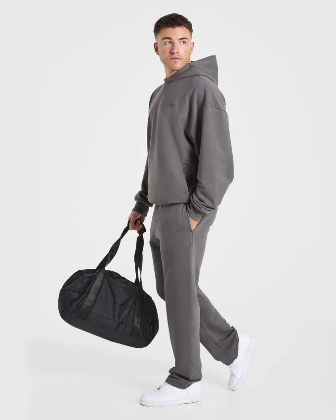 Essential Oversized Graphic Hoodie