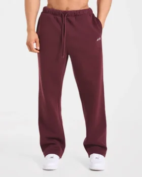 Essential Oversized Mjukisbyxor med raka ben