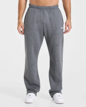 Essential Oversized Mjukisbyxor med raka ben