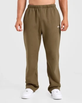 Essential Oversized Mjukisbyxor med raka ben