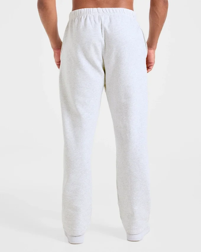 Essential Oversized Mjukisbyxor med raka ben