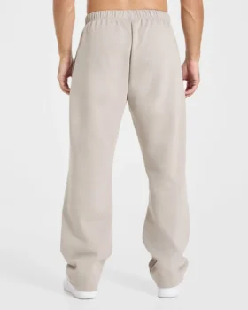 Essential Oversized Mjukisbyxor med raka ben