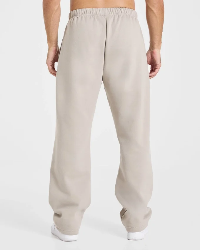 Essential Oversized Mjukisbyxor med raka ben
