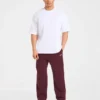 Essential Oversized Mjukisbyxor med raka ben