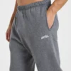 Essential Oversized Mjukisbyxor med raka ben