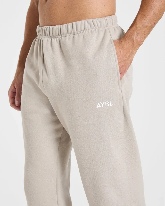 Essential Oversized Mjukisbyxor med raka ben