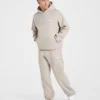 Essential Oversized Mjukisbyxor med raka ben