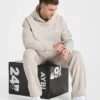 Essential Oversized Mjukisbyxor med raka ben