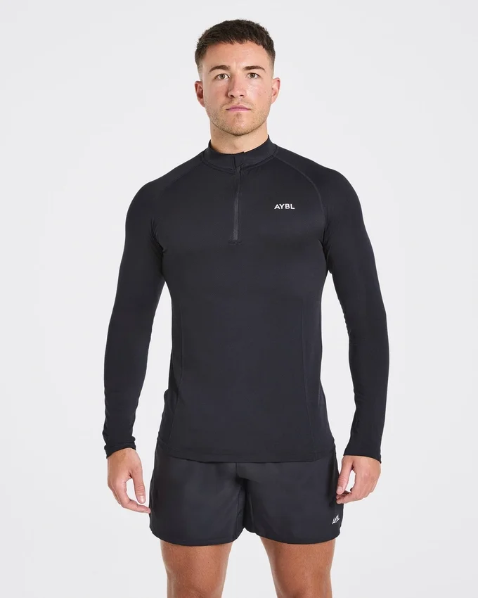 Essential Seamless 1/4 Zip Pullover