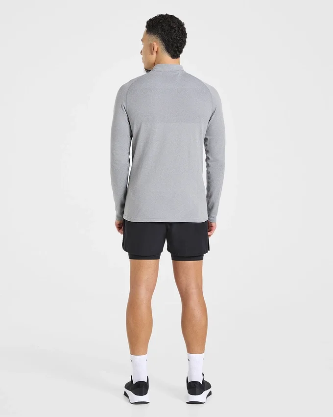Essential Seamless 1/4 Zip Pullover